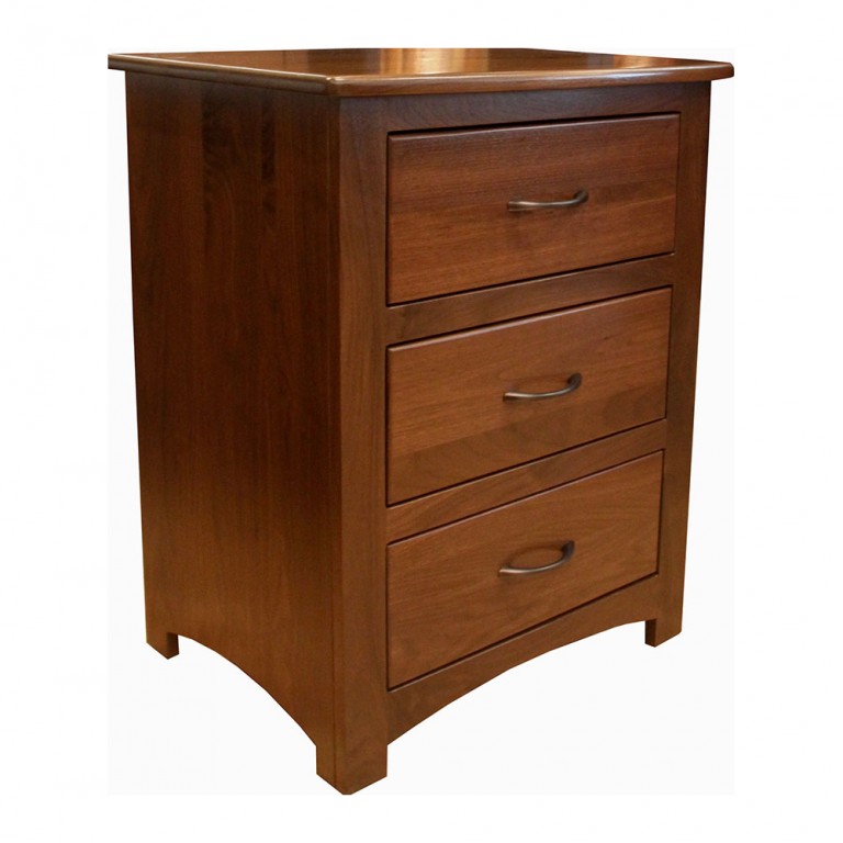 Curved Shaker Nightstand This Oak House Handcrafted Furniture