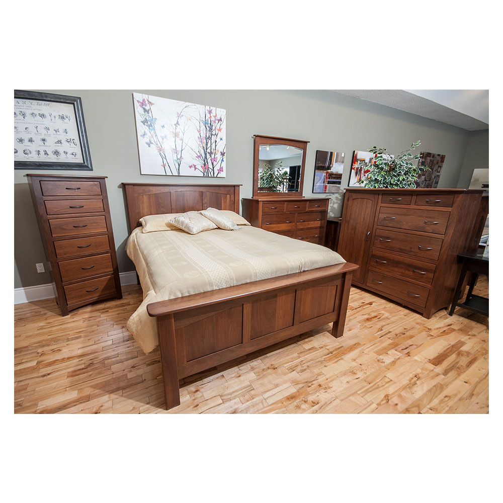 Curved Shaker Bedroom Suite   This Oak House   Handcrafted ...