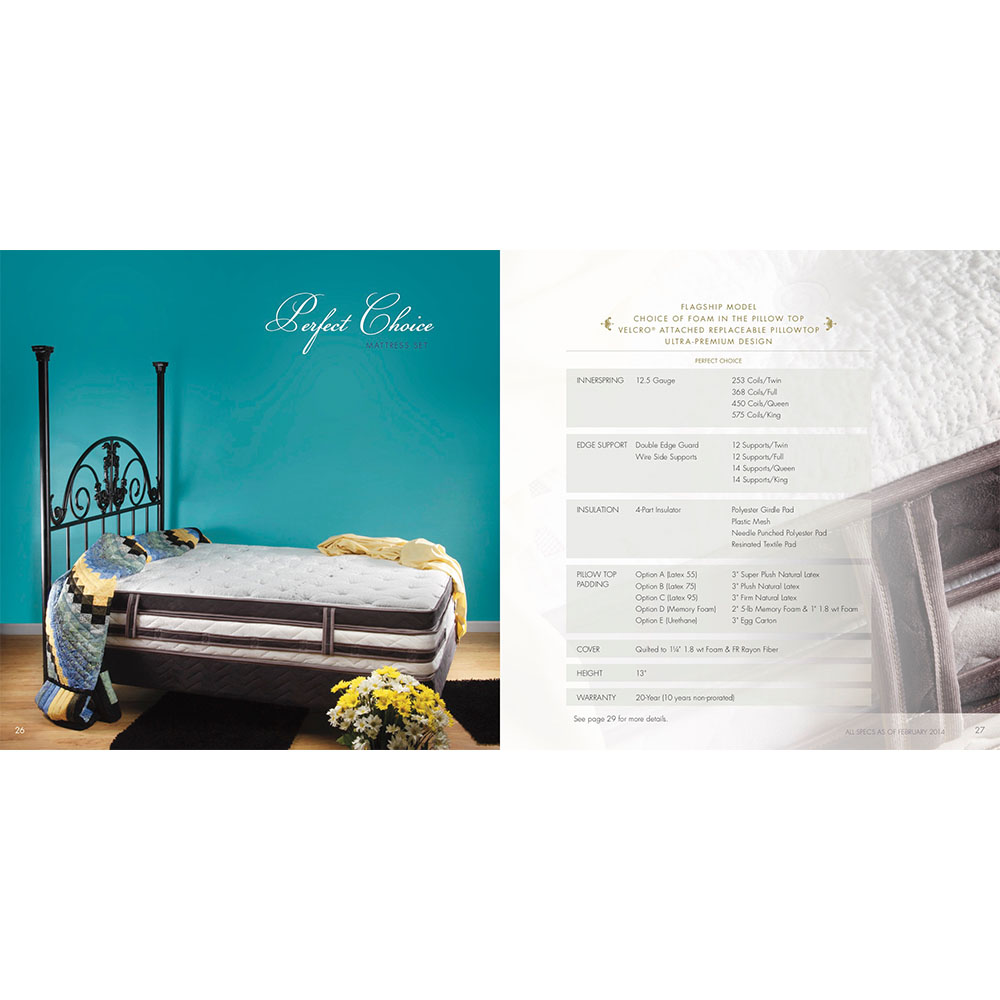 Perfect Choice Mattress This Oak House Handcrafted Furniture